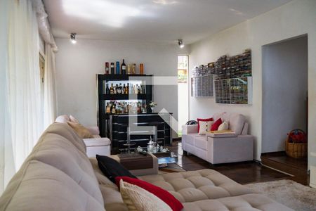 Sala de casa à venda com 4 quartos, 289m² em Centro, Santo André