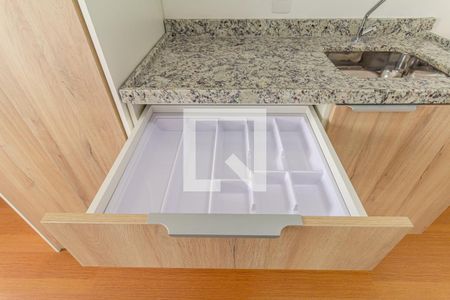 Studio para alugar com 24m², 1 quarto e sem vaga Studio para alugar com 24m², 1 quarto e sem vagaCozinha