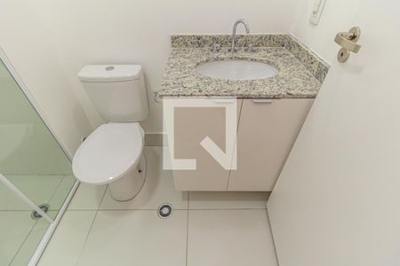 Studio para alugar com 24m², 1 quarto e sem vaga Studio para alugar com 24m², 1 quarto e sem vagaBanheiro