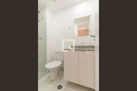 Studio para alugar com 24m², 1 quarto e sem vaga Studio para alugar com 24m², 1 quarto e sem vagaBanheiro