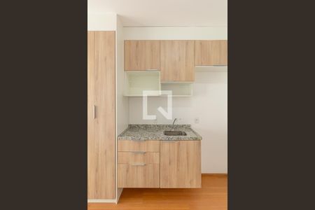 Studio para alugar com 24m², 1 quarto e sem vaga Studio para alugar com 24m², 1 quarto e sem vagaCozinha