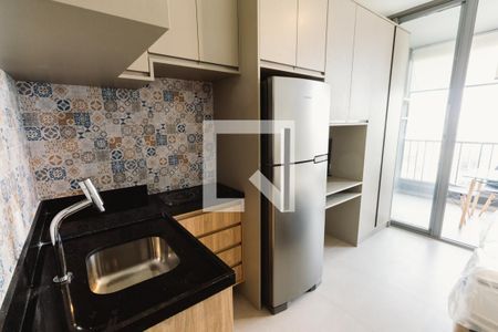 Studio para alugar com 25m², 1 quarto e sem vaga Studio para alugar com 25m², 1 quarto e sem vagaCozinha