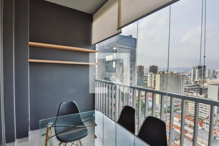 Varanda de kitnet/studio para alugar com 1 quarto, 25m² em Perdizes, São Paulo