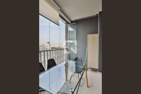 Varanda de kitnet/studio para alugar com 1 quarto, 25m² em Perdizes, São Paulo