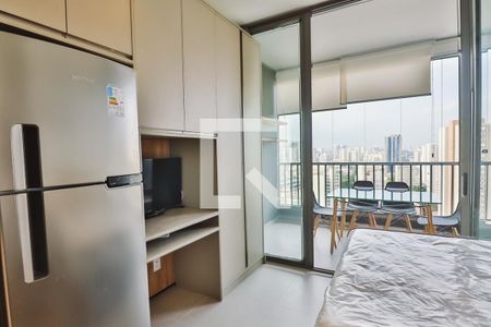 Sala Quarto de kitnet/studio para alugar com 1 quarto, 25m² em Perdizes, São Paulo