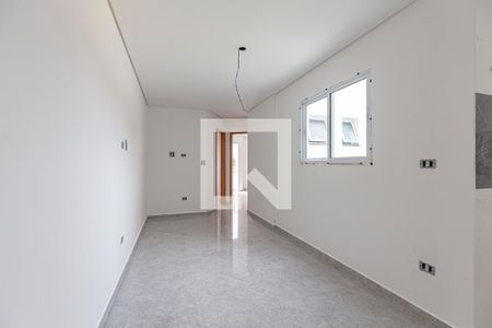 Sala de apartamento à venda com 2 quartos, 95m² em Jardim Stetel, Santo André