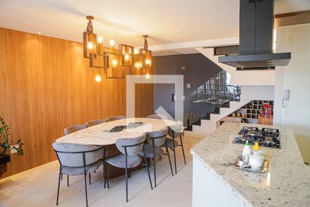 Sala - Sala de Jantar - Sala de Estar de apartamento à venda com 2 quartos, 169m² em Jardim, Santo André