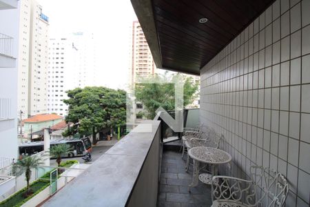 Varanda da sala  de apartamento à venda com 4 quartos, 155m² em Pompeia, São Paulo