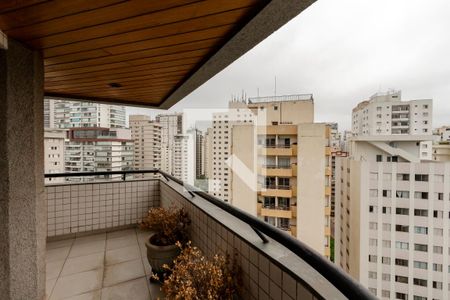 Varanda da Sala de apartamento à venda com 2 quartos, 140m² em Brooklin Novo, São Paulo
