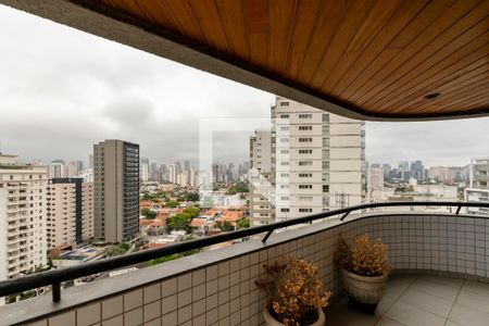Varanda da Sala de apartamento à venda com 2 quartos, 140m² em Brooklin Novo, São Paulo