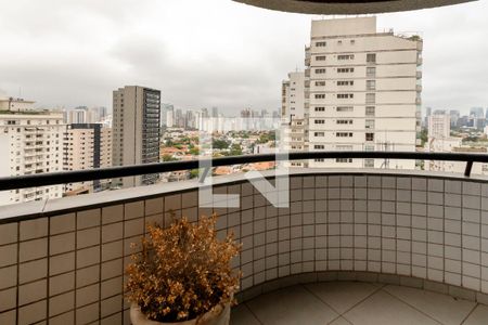 Varanda da Sala de apartamento à venda com 2 quartos, 140m² em Brooklin Novo, São Paulo