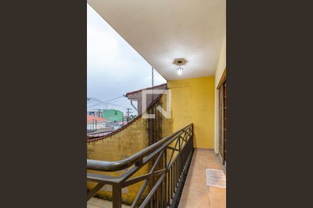 Varanda da Sala de casa para alugar com 3 quartos, 224m² em Vila Pires, Santo André