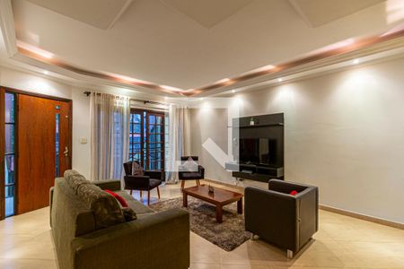 Sala de casa à venda com 3 quartos, 224m² em Vila Pires, Santo André