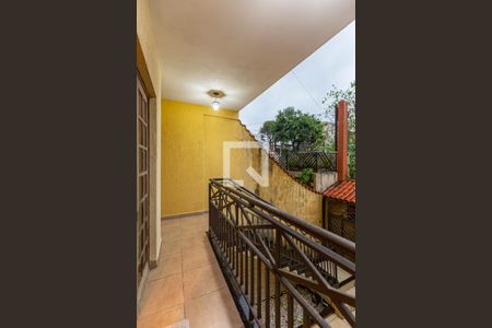 Varanda da Sala de casa para alugar com 3 quartos, 224m² em Vila Pires, Santo André