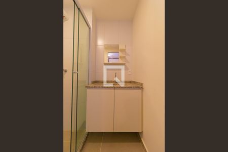 Studio para alugar com 25m², 1 quarto e sem vaga Studio para alugar com 25m², 1 quarto e sem vagaBanheiro