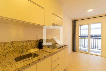 Studio para alugar com 25m², 1 quarto e sem vaga Studio para alugar com 25m², 1 quarto e sem vagaCozinha
