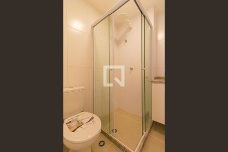 Studio para alugar com 25m², 1 quarto e sem vaga Studio para alugar com 25m², 1 quarto e sem vagaBanheiro