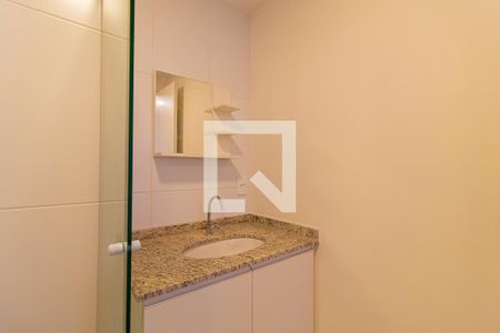 Studio para alugar com 25m², 1 quarto e sem vaga Studio para alugar com 25m², 1 quarto e sem vagaBanheiro