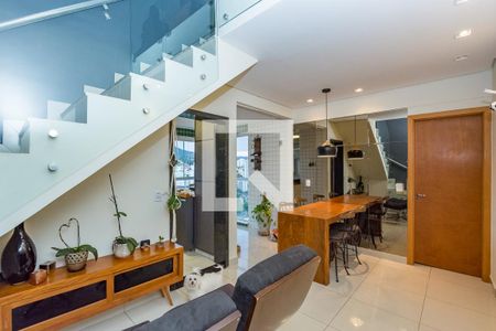Sala 1 de apartamento à venda com 2 quartos, 114m² em Buritis, Belo Horizonte