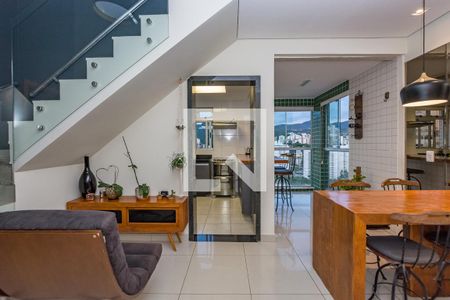 Sala 1 de apartamento à venda com 2 quartos, 114m² em Buritis, Belo Horizonte
