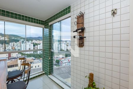 Sala 1 de apartamento à venda com 2 quartos, 114m² em Buritis, Belo Horizonte