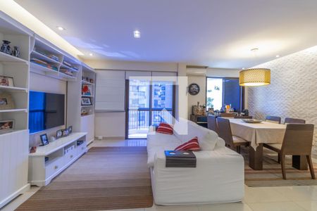 Sala de apartamento à venda com 3 quartos, 108m² em Barra da Tijuca, Rio de Janeiro