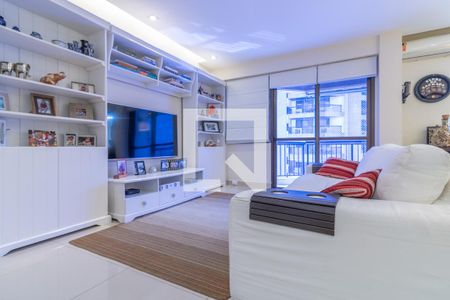Sala de apartamento à venda com 3 quartos, 108m² em Barra da Tijuca, Rio de Janeiro