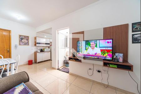 Sala de apartamento à venda com 2 quartos, 48m² em Vila Helena, Santo André