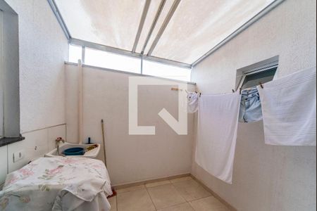 Vista da Sala de apartamento à venda com 2 quartos, 48m² em Vila Helena, Santo André