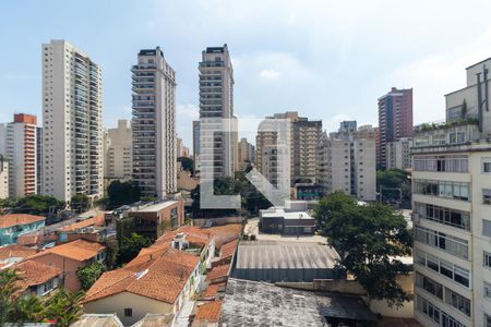 Vista do Quarto   de apartamento para alugar com 2 quartos, 100m² em Pinheiros, São Paulo