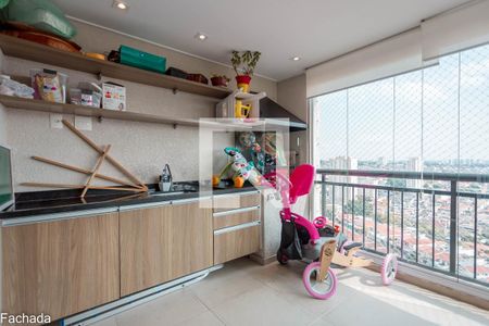 Varanda de apartamento à venda com 3 quartos, 85m² em Vila Vermelha, São Paulo