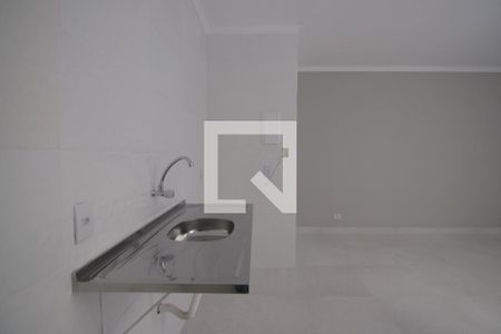 Sala/cozinha
 de apartamento para alugar com 2 quartos, 45m² em Jardim Jaú (zona Leste), São Paulo