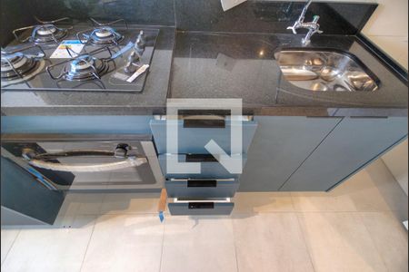 Studio à venda com 30m², 1 quarto e sem vaga Studio à venda com 30m², 1 quarto e sem vagaCozinha - Área de Serviço