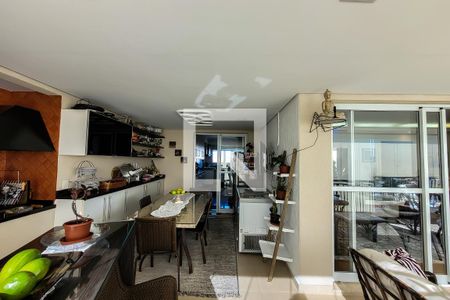 Varanda gourmet de apartamento à venda com 3 quartos, 172m² em Ipiranga, São Paulo