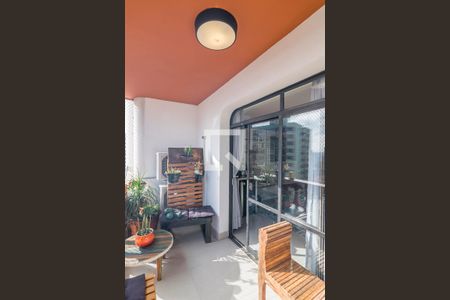 Varanda de apartamento à venda com 3 quartos, 200m² em Vila Assunção, Santo André