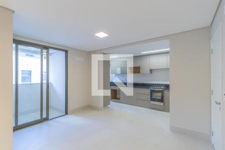 Sala de apartamento à venda com 3 quartos, 74m² em Cidade Nova, Belo Horizonte