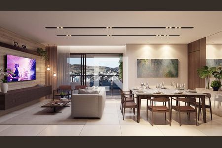 Apartamento à venda com 4 quartos, 141m² em Cruzeiro, Belo Horizonte