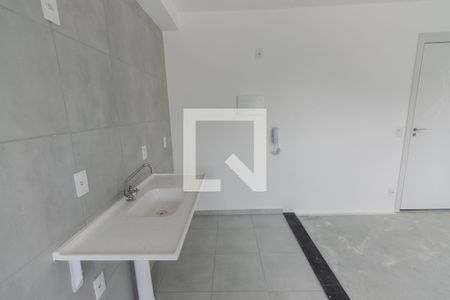 Cozinha de apartamento à venda com 1 quarto, 30m² em Várzea da Barra Funda, São Paulo