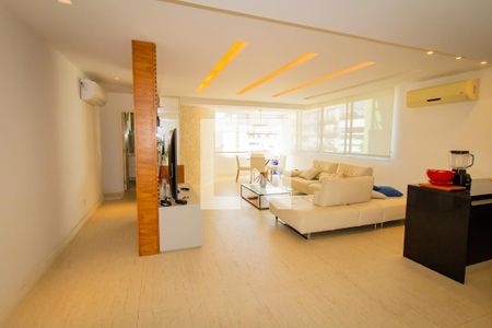 Sala  de apartamento à venda com 2 quartos, 120m² em Leblon, Rio de Janeiro