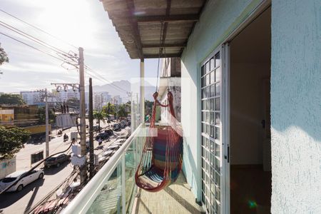 Varanda da Sala de apartamento à venda com 2 quartos, 80m² em Gardênia Azul, Rio de Janeiro