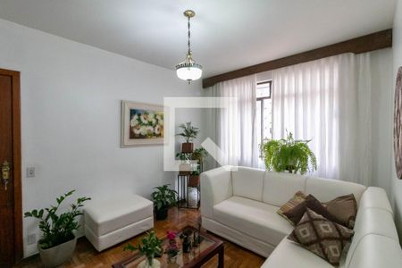 Sala de apartamento à venda com 3 quartos, 105m² em Nova Suíça, Belo Horizonte