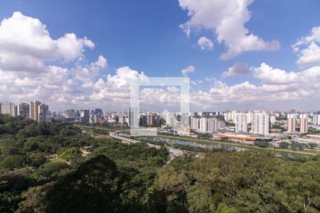 Vista de apartamento à venda com 1 quarto, 80m² em Paraíso do Morumbi, São Paulo