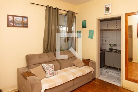Sala de apartamento à venda com 1 quarto, 55m² em Cristo Redentor, Porto Alegre