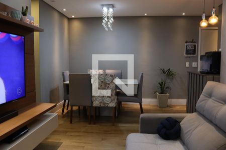 Sala de apartamento à venda com 2 quartos, 69m² em Jardim Flor da Montanha, Guarulhos