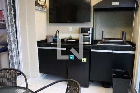 Varanda da Sala de apartamento à venda com 2 quartos, 69m² em Jardim Flor da Montanha, Guarulhos