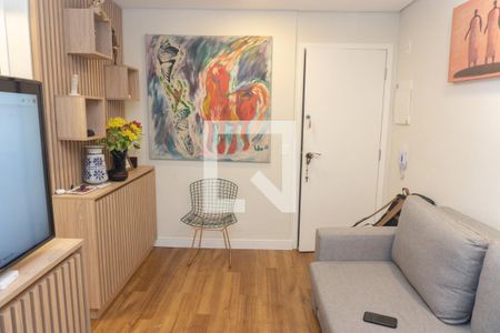 Sala de apartamento à venda com 1 quarto, 34m² em Bela Vista, São Paulo