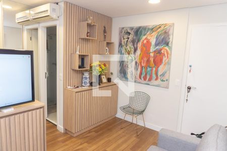 Sala de apartamento à venda com 1 quarto, 34m² em Bela Vista, São Paulo