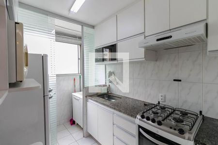 Cozinha e Área de Serviço de apartamento para alugar com 3 quartos, 85m² em Buritis, Belo Horizonte