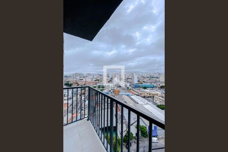 Varanda da Sala de apartamento para alugar com 2 quartos, 52m² em Brás, São Paulo