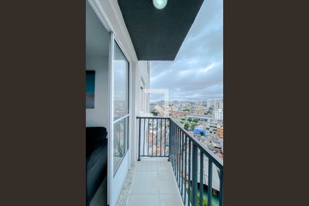Varanda da Sala de apartamento para alugar com 2 quartos, 52m² em Brás, São Paulo